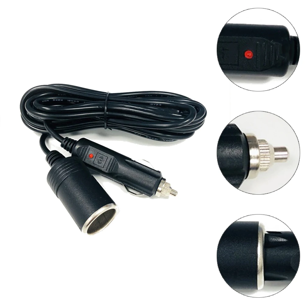 High Power 12V 24V Universal 10A Fuse 120W Refrigerator Power Car Extension Cable Car Cigarette Lighter Extension Cord Accessory
High Power 12V 24V Universal 10A Fuse 120W Refrigerator Power Car Extension Cable Car Cigarette Lighter Extension Cord Accessory
