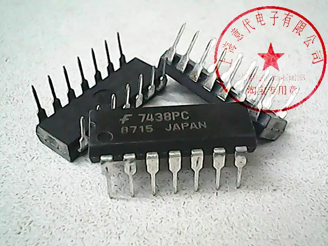 5pcs 7438PC 74LS38 
5pcs 7438PC 74LS38