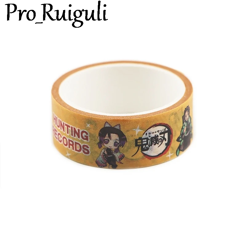 Demon Slayer Paper Washi Tape Creative Adhesive Tape DIY Scrapbooking Sticker Label Masking Tape Scrapbooking Stickers
Demon Slayer Paper Washi Tape Creative Adhesive Tape DIY Scrapbooking Sticker Label Masking Tape Scrapbooking Stickers