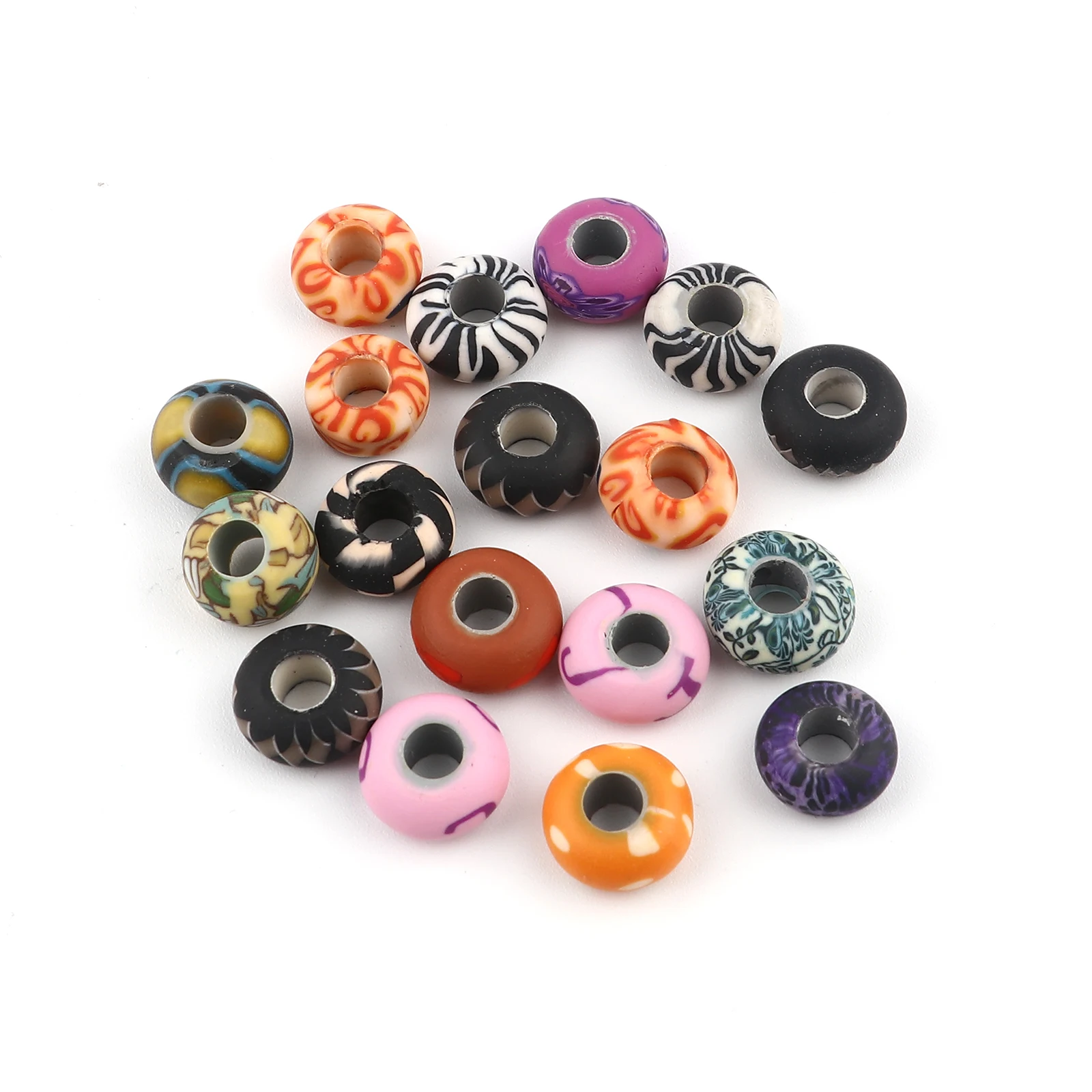 DoreenBeads 15mm Polymer Clay Beads Round At Random Color Flower Pattern Spacer Loose Beads DIY Making Bracelets Jewelry,10PCs
DoreenBeads 15mm Polymer Clay Beads Round At Random Color Flower Pattern Spacer Loose Beads DIY Making Bracelets Jewelry,10PCs