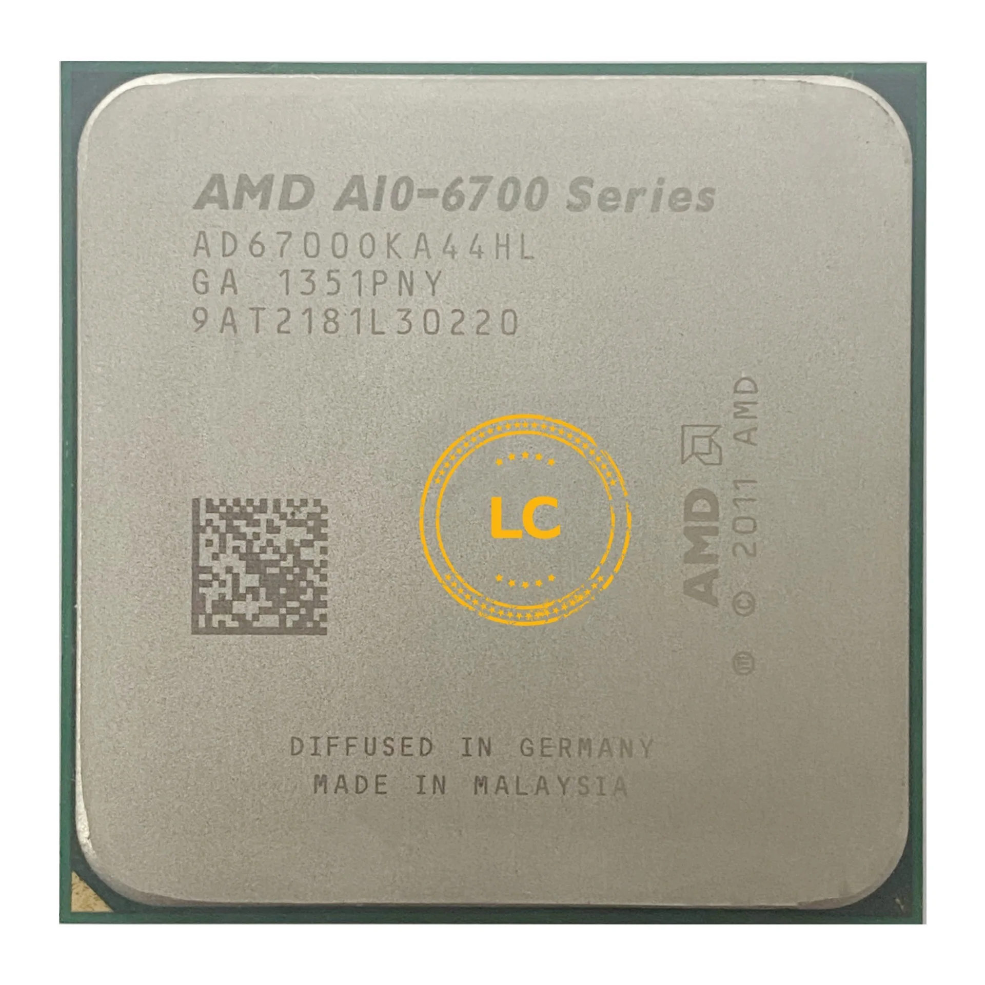Четырехъядерный процессор AMD APU A10 6700 6700k AD6700OKA44HL Socket FM2 3 7 ГГц | Компьютеры и офис