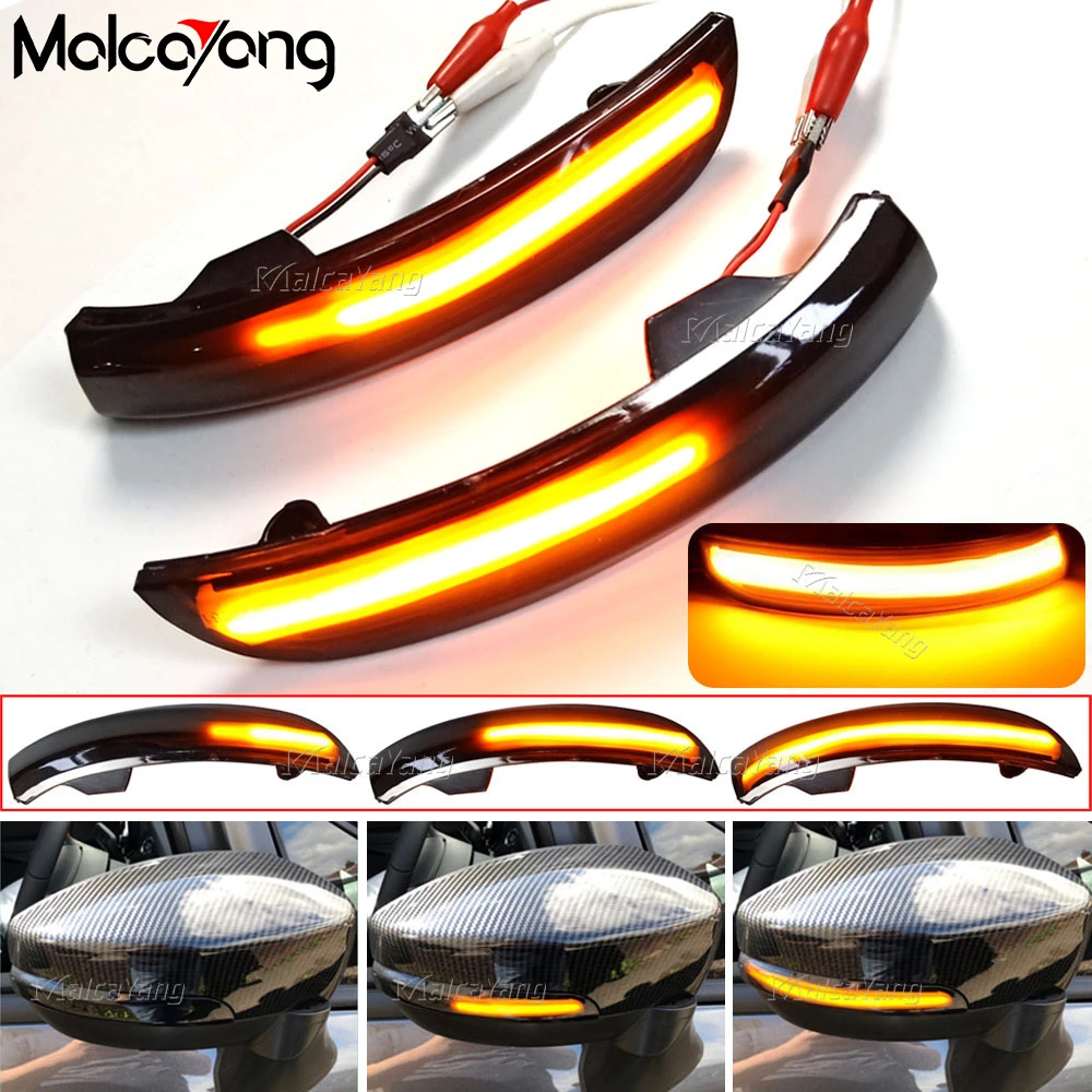 2PCS Dynamic LED Side Rearview Mirror Turn Signal Light Indicator For Ford Escape Kuga II EcoSport 2013 - 2019 Car Accessories
2PCS Dynamic LED Side Rearview Mirror Turn Signal Light Indicator For Ford Escape Kuga II EcoSport 2013 - 2019 Car Accessories