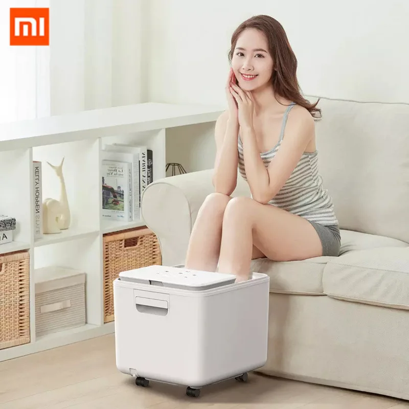 Xiaomi HITH X2 Smart Foot Bath Massager Rapid Heating Touch Screen Temperature Regulation Roller Surf Massage Foot Base Health
Xiaomi HITH X2 Smart Foot Bath Massager Rapid Heating Touch Screen Temperature Regulation Roller Surf Massage Foot Base Health