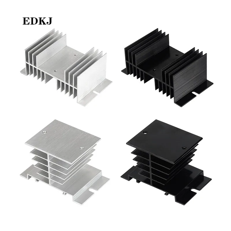 Radiator For Single Phase 10A 25A 40A 60A 80A 100A 120A Aluminum Heat Sink SSR-10DA 25DA 40DA 1 Phase Solid State Relay
Radiator For Single Phase 10A 25A 40A 60A 80A 100A 120A Aluminum Heat Sink SSR-10DA 25DA 40DA 1 Phase Solid State Relay