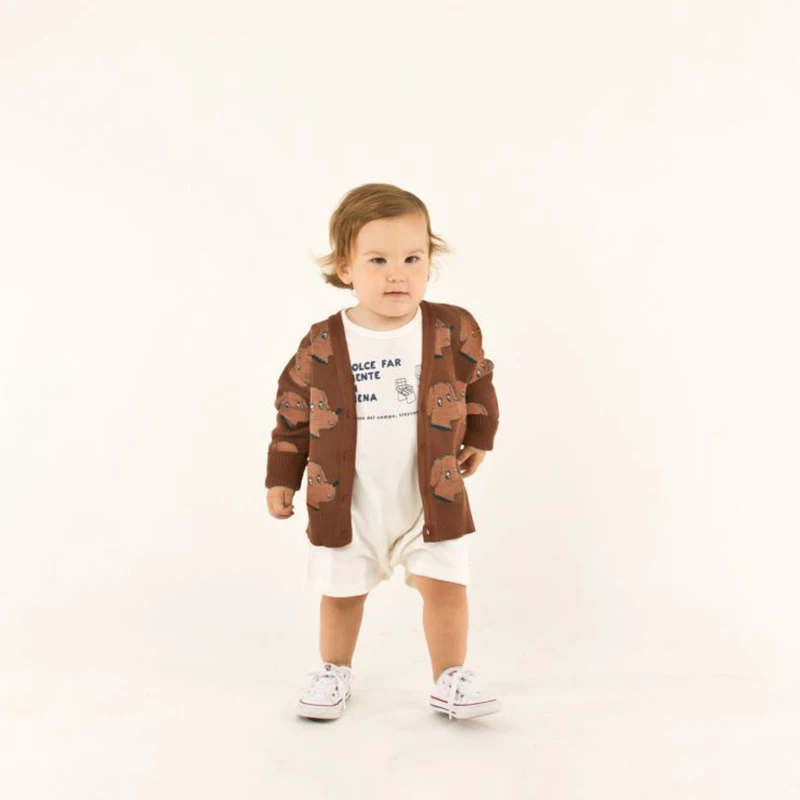 Ins/детский Хлопковый вязаный свитер в скандинавском стиле; Маленькое пальто; Свитер 
Ins/детский Хлопковый вязаный свитер в скандинавском стиле; Маленькое пальто; Свитер