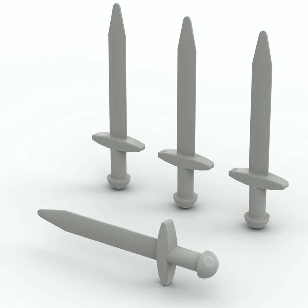 420pcs moc Bricks Parts Weapon Sword for Figures Soldiers Greatsword Pointed with Thin Cross Classic Piece Block Toy 98370
420pcs moc Bricks Parts Weapon Sword for Figures Soldiers Greatsword Pointed with Thin Cross Classic Piece Block Toy 98370