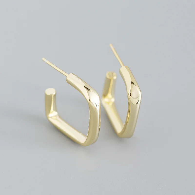 Fengxiaoling 2020 Trend 925 Sterling Silver Geometric Square Earrings For Women Hollow Tube Big Earrings Fine Korean Jewelry
Fengxiaoling 2020 Trend 925 Sterling Silver Geometric Square Earrings For Women Hollow Tube Big Earrings Fine Korean Jewelry