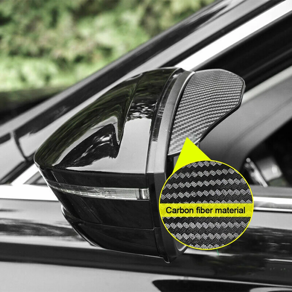 2Pcs Black Universal Tuning Durable Auto Vehicle Carbon Fiber Mirror Rain Visor Guard Exterior Car Accessories For Honda Models 
2Pcs Black Universal Tuning Durable Auto Vehicle Carbon Fiber Mirror Rain Visor Guard Exterior Car Accessories For Honda Models