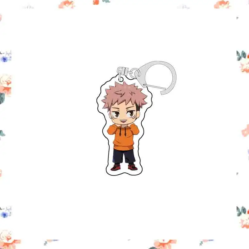 Anime Jujutsu Kaisen Gojo Satoru Kugisaki Noba Bags Pendant Keychain School Bag Keyring Decor Charm Cartoon Cute Sweater Series
Anime Jujutsu Kaisen Gojo Satoru Kugisaki Noba Bags Pendant Keychain School Bag Keyring Decor Charm Cartoon Cute Sweater Series