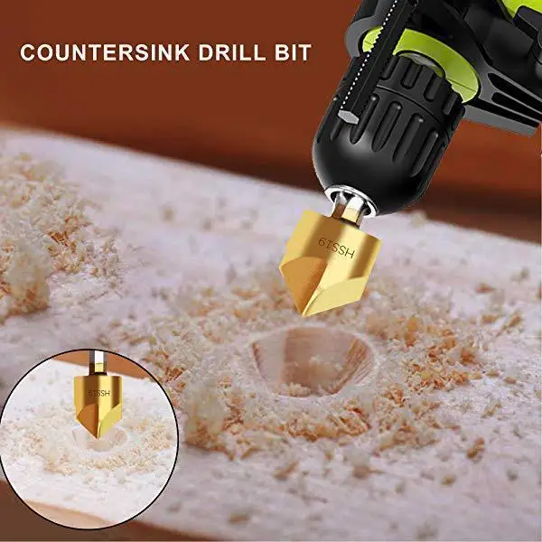 Сверло для снятия фаски с тремя гранями, с титановым покрытием, полное шлифование под углом 90 градусов, из быстрорежущей стали, 6 шт. с тремя к...
Сверло для снятия фаски с тремя гранями, с титановым покрытием, полное шлифование под углом 90 градусов, из быстрорежущей стали, 6 шт. с тремя к...