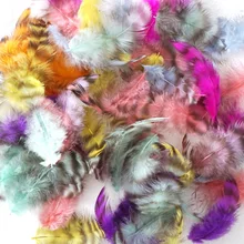 Natural Feathers 40-80mm Pheasant Feather DIY Materials Funny Cats Handmade Materials Dance Clothes Decorative Plumage 50/100pcs
