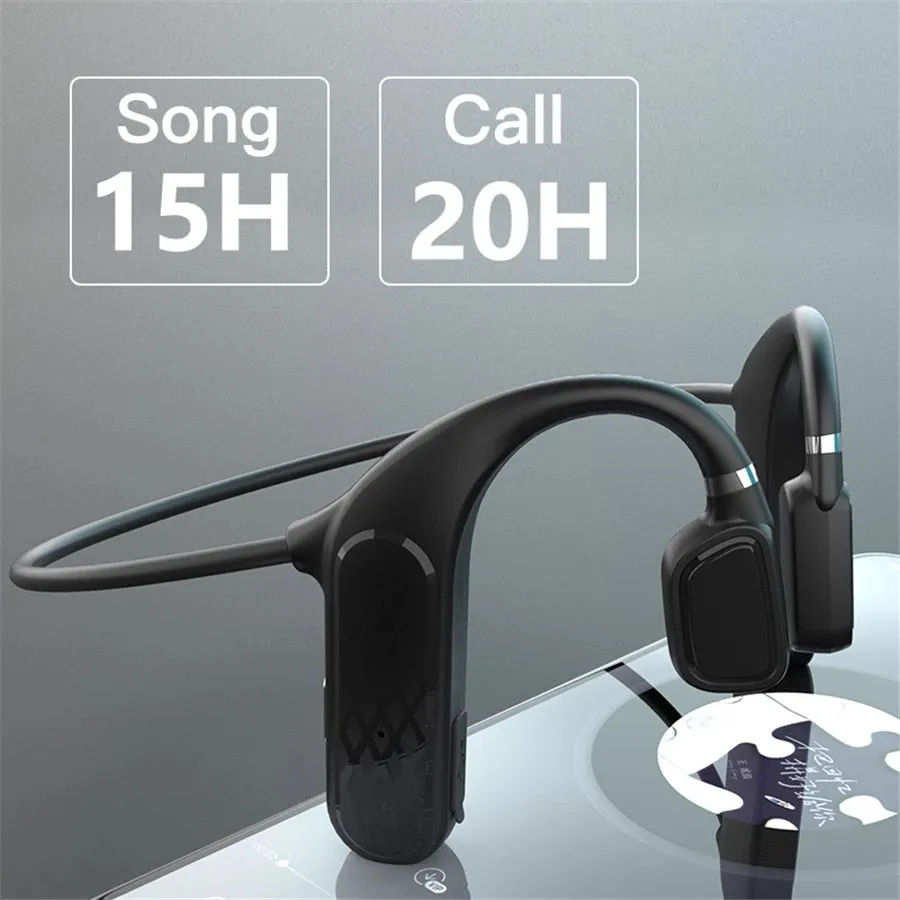 MD04 Bone Conduction Headphone Bluetooth Wireless Sports Earphone Elegant Design Waterproof IPX5 Headset With Microphone For Run
MD04 Bone Conduction Headphone Bluetooth Wireless Sports Earphone Elegant Design Waterproof IPX5 Headset With Microphone For Run