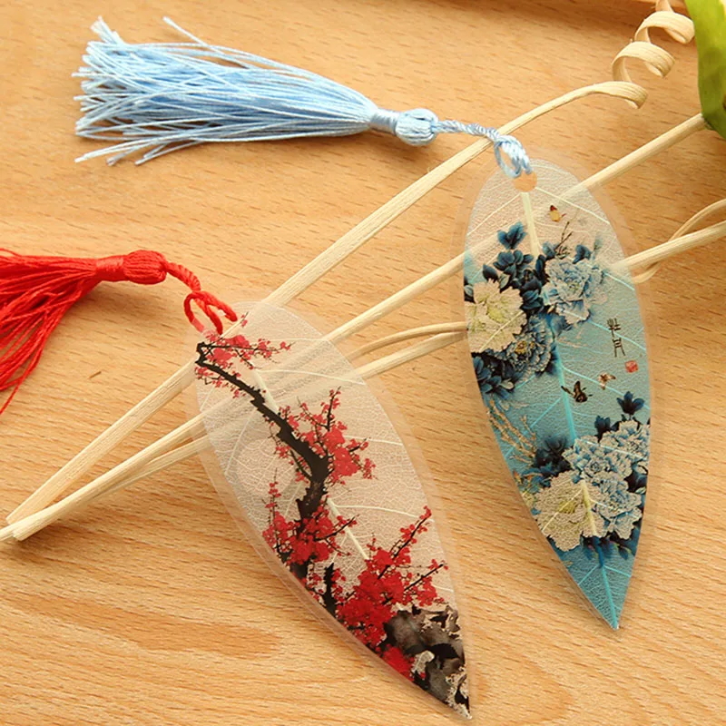 1pc Cute Classical Elegance Creative tassel Bookmark Chinese wind natural Collectibles leaves vein Bookmarks Creative Stationery
1pc Cute Classical Elegance Creative tassel Bookmark Chinese wind natural Collectibles leaves vein Bookmarks Creative Stationery