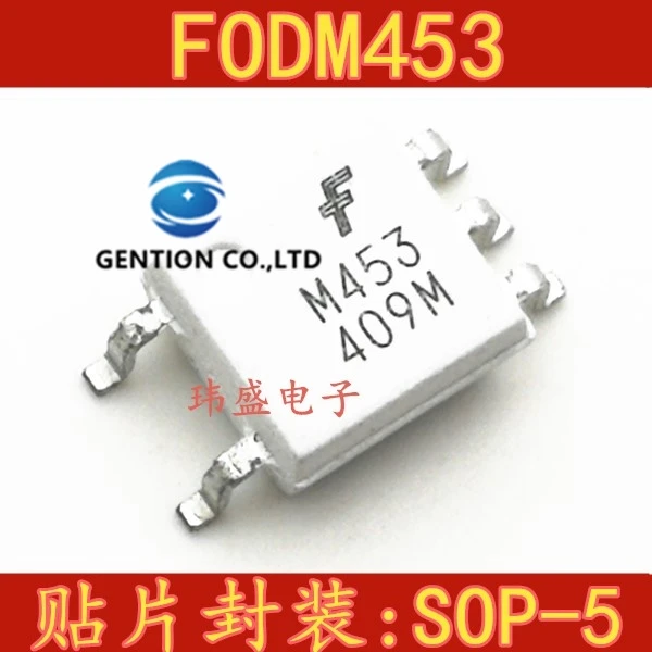 10PCS FODM453 M453 patch SOP-5 screen printing: M453 decoupling white light in stock 100% new and the original
10PCS FODM453 M453 patch SOP-5 screen printing: M453 decoupling white light in stock 100% new and the original