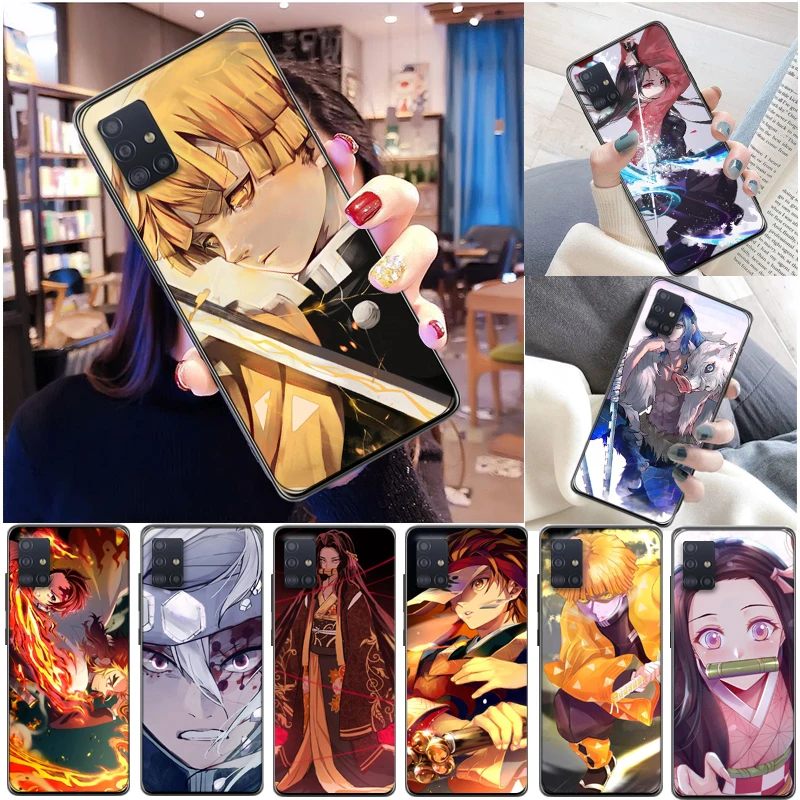 Demon Slayer Kamado Nezuko Kimetsu No Yaiba Kamado Tanjirou Agatsuma Zenitsu Phone Case For Samsung Galaxy A51 4G Carcasa Funda
Demon Slayer Kamado Nezuko Kimetsu No Yaiba Kamado Tanjirou Agatsuma Zenitsu Phone Case For Samsung Galaxy A51 4G Carcasa Funda