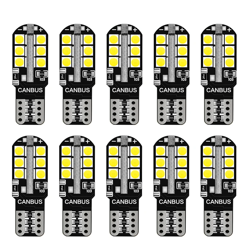 10 шт., новинка, суперъярсветодиодный Светодиодная лампа T10 W5W, освещение для салона автомобиля, освещение для чтения, 168, 501, 2825
10 шт., новинка, суперъярсветодиодный Светодиодная лампа T10 W5W, освещение для салона автомобиля, освещение для чтения, 168, 501, 2825