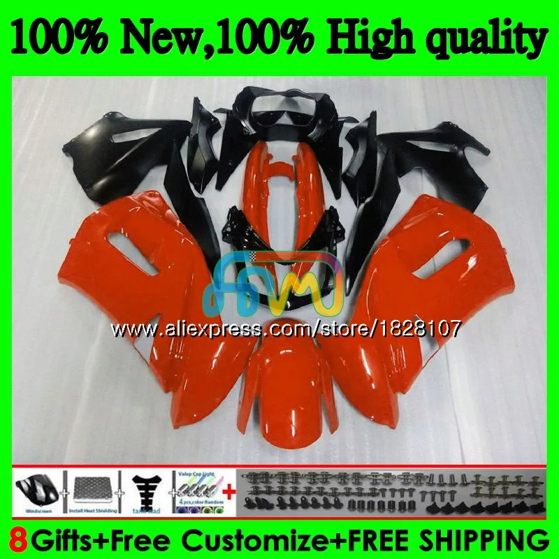 Body For KAWASAKI 650R ER6 F 650 R ER 6 F ER6F 06 650R-ER6F 6BS.11 ER-6F gloss orange ER 6F 06 07 08 2006 2007 2008 Fairing kit
Body For KAWASAKI 650R ER6 F 650 R ER 6 F ER6F 06 650R-ER6F 6BS.11 ER-6F gloss orange ER 6F 06 07 08 2006 2007 2008 Fairing kit