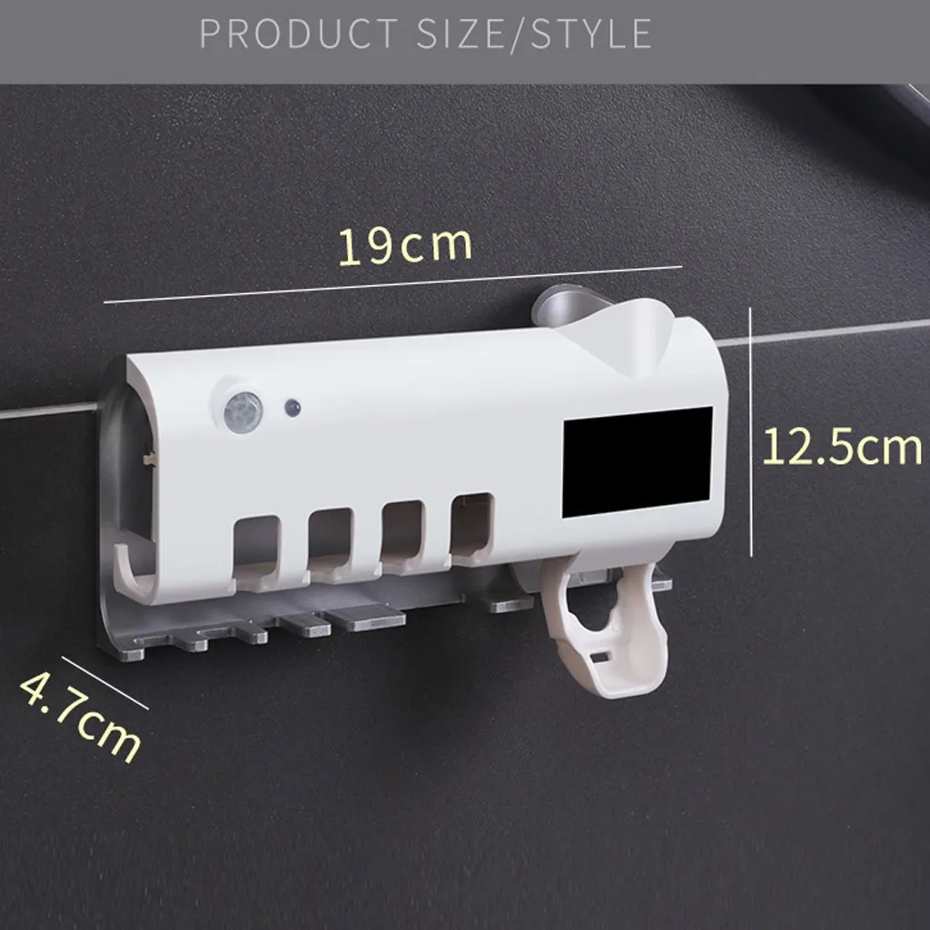 Solar Energy No Need To Charge UV Toothbrush Disinfectant Cleaning Agent Storage Rack Bathroom Toothbrush Organizer Accessories
Solar Energy No Need To Charge UV Toothbrush Disinfectant Cleaning Agent Storage Rack Bathroom Toothbrush Organizer Accessories