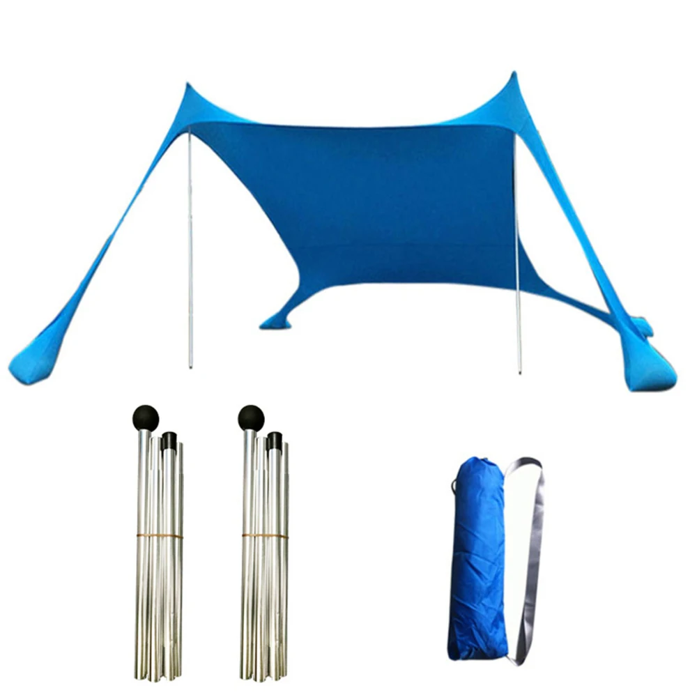 Canopy UV Block Gazebo Tent Beach Sunshade Patio Outdoor Garden Portable Windproof Anti-UV Awning
Canopy UV Block Gazebo Tent Beach Sunshade Patio Outdoor Garden Portable Windproof Anti-UV Awning