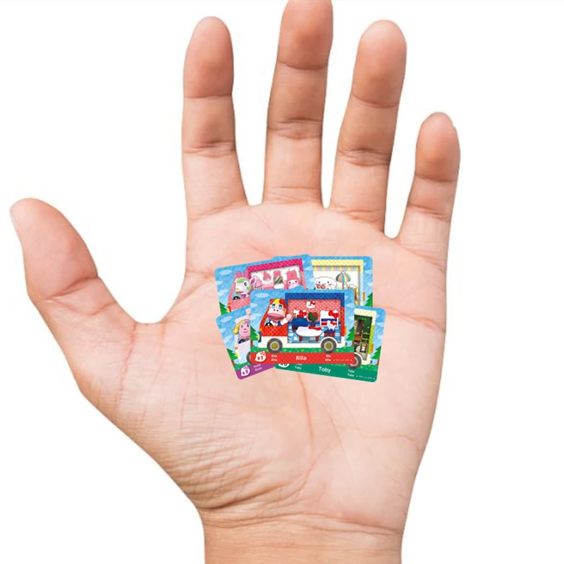 6Pcs/lot Sanrioed X Animal Croxxing Amxxbo Mini Card Ntag215 Chip Games For NS Switch
6Pcs/lot Sanrioed X Animal Croxxing Amxxbo Mini Card Ntag215 Chip Games For NS Switch