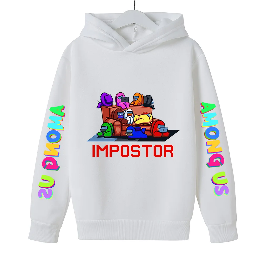 2021 Among us Anime Hoodies Sweatshirts Hot Game Among us print Hoodie Kids/Children Boys/Girls Auturn Winter Hooded
2021 Among us Anime Hoodies Sweatshirts Hot Game Among us print Hoodie Kids/Children Boys/Girls Auturn Winter Hooded
