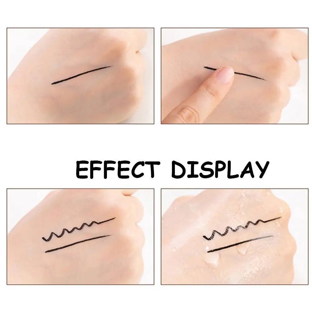 Быстросохнущая подводка для глаз стойкая водостойкая устойчивая к поту жидкая подводка для глаз устойчивая к размазыванию макияж подводка... 
Быстросохнущая подводка для глаз стойкая водостойкая устойчивая к поту жидкая подводка для глаз устойчивая к размазыванию макияж подводка...