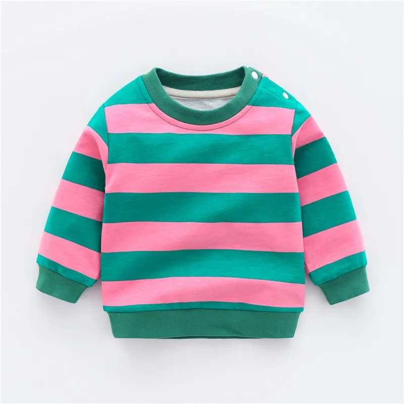 Baby Boys Sweatshirt Baby Boy Clothes Winter Sweatshirt Girls Long Striped O-neck Casual Toddler Boy Clothes Fashion New Arrival
Baby Boys Sweatshirt Baby Boy Clothes Winter Sweatshirt Girls Long Striped O-neck Casual Toddler Boy Clothes Fashion New Arrival
