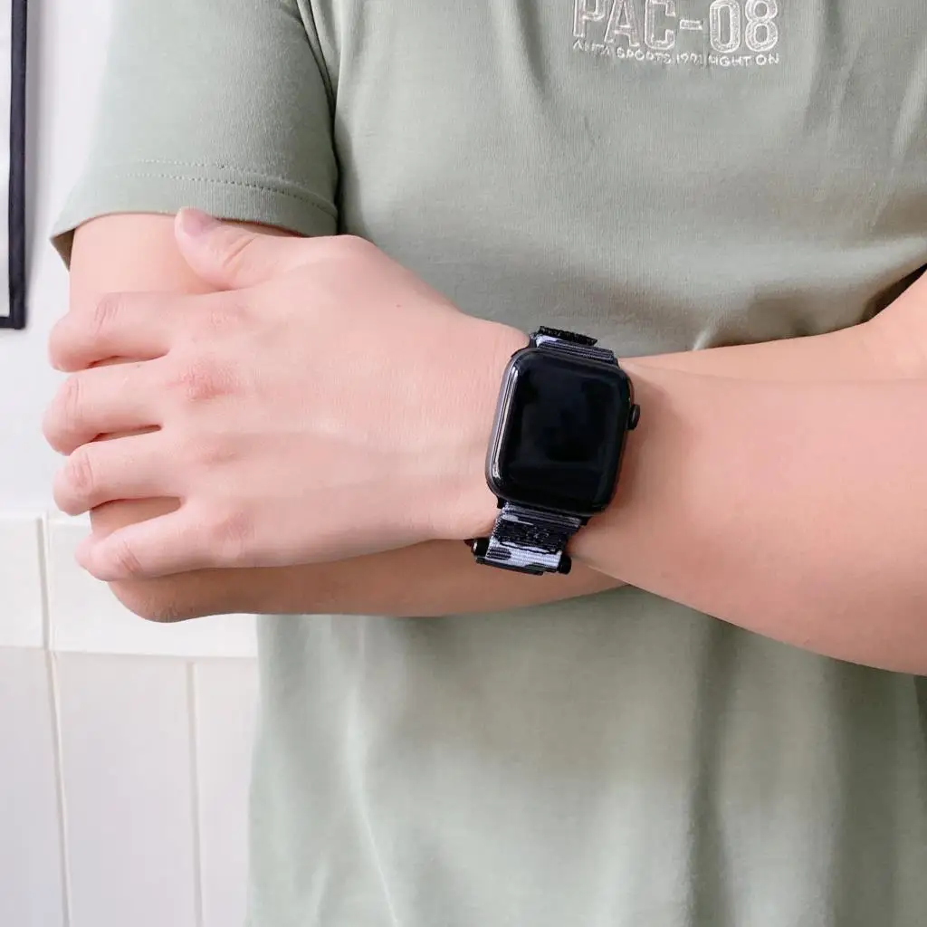Ремешок UAG для Apple watch band 44 мм 40 нейлоновый браслет magic loop iWatch series 7 6 5 4 Se 41/45 42 38 |