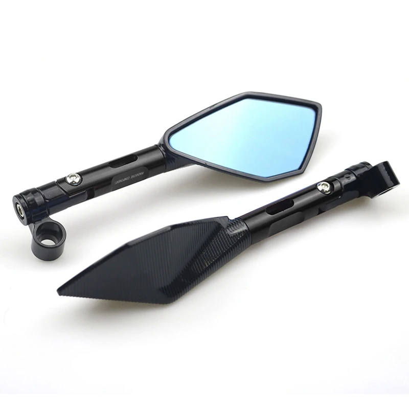 Universal CNC Aluminum Motorcycle Handlebar Rearview Mirrors Blue Anti-glare Mirror for Honda Yamaha Suzuki Scooter Accessories
Universal CNC Aluminum Motorcycle Handlebar Rearview Mirrors Blue Anti-glare Mirror for Honda Yamaha Suzuki Scooter Accessories