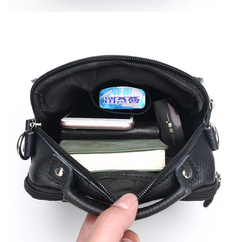 2020 New Business Travel Men's Genuine Leather Solid Color Messenger Bag Classic Design Casual Cowhide Leather Messenger Bag
2020 New Business Travel Men's Genuine Leather Solid Color Messenger Bag Classic Design Casual Cowhide Leather Messenger Bag