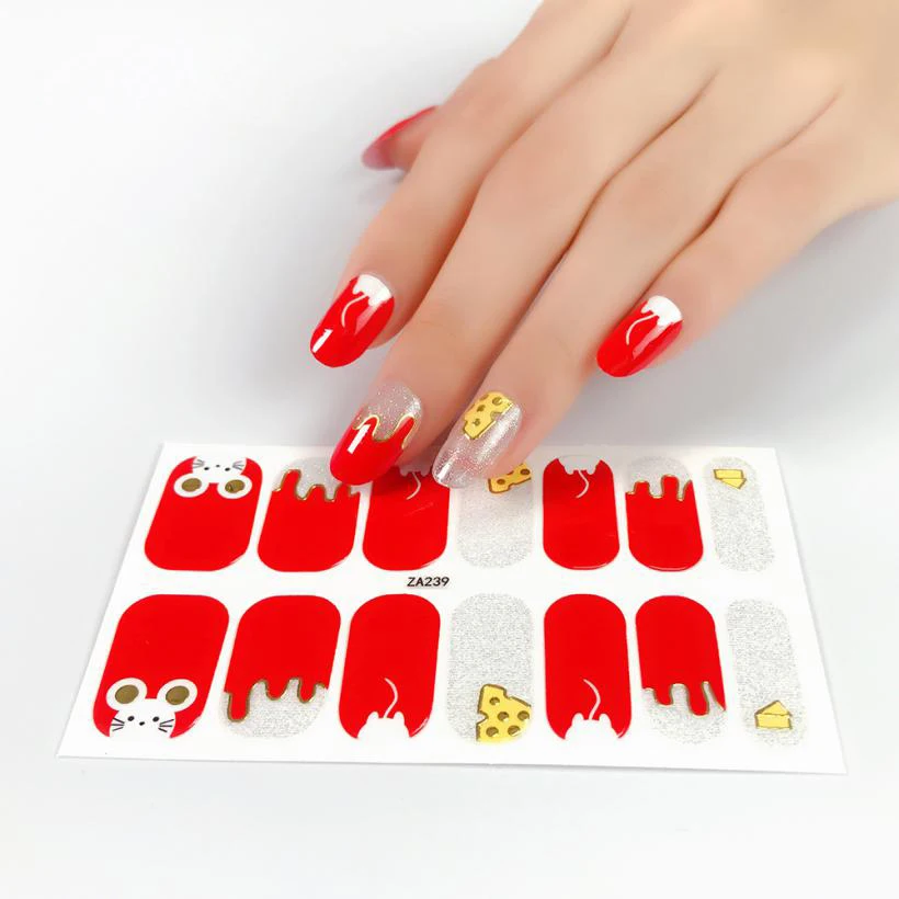 14Tips/Sheet Fashion Nail Stickers Minimalist Design Loveliness Manicure Decoration Nail Art Stickers Nails Sticker Designer
14Tips/Sheet Fashion Nail Stickers Minimalist Design Loveliness Manicure Decoration Nail Art Stickers Nails Sticker Designer