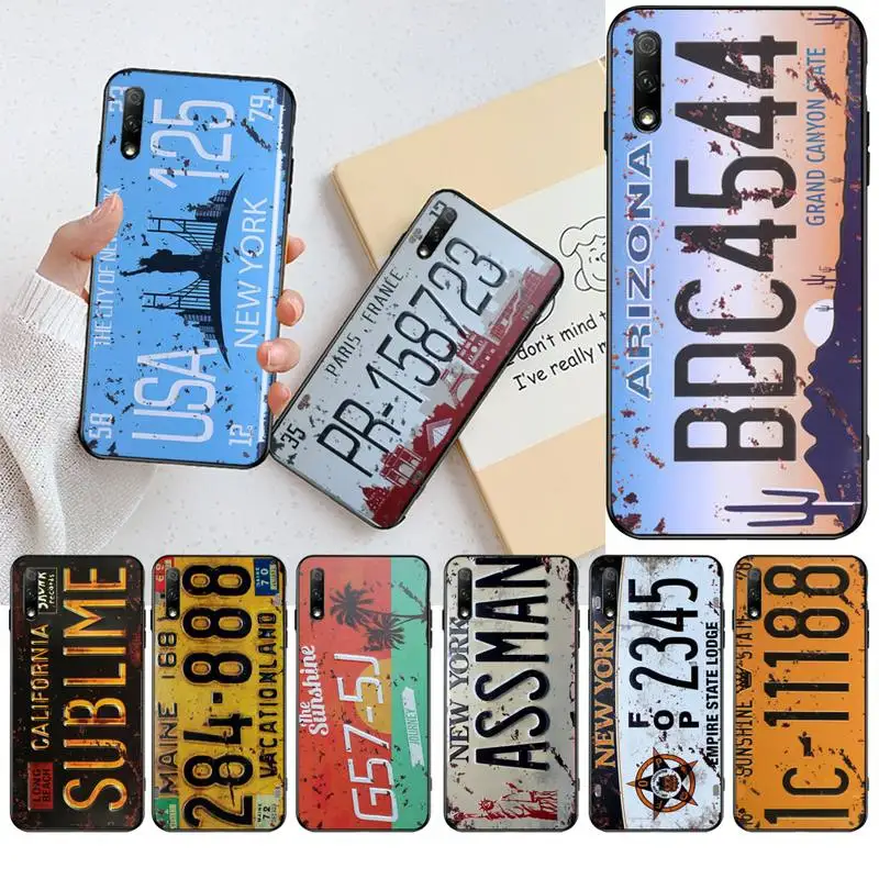 YJZFDYRM USA NEW YORK 125 Signs Car Number Phone Case for Huawei Honor 30 20 10 9 8 8x 8c v30 Lite view pro
YJZFDYRM USA NEW YORK 125 Signs Car Number Phone Case for Huawei Honor 30 20 10 9 8 8x 8c v30 Lite view pro