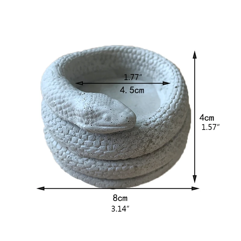 Resin Candle Holder Mold - Concrete Candle Holder, Cute Snake Shape Silicone Candlestick Mold for DIY Epoxy Resin Crafts 
Resin Candle Holder Mold - Concrete Candle Holder, Cute Snake Shape Silicone Candlestick Mold for DIY Epoxy Resin Crafts