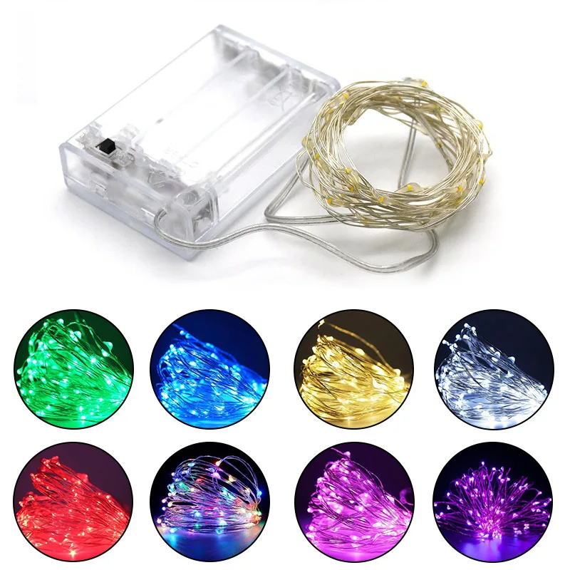 8 Colors Christmas LED String light 10M 3AA Battery Operated Garland Outdoor Home Christmas Decoration fairy Light Led Strip
8 Colors Christmas LED String light 10M 3AA Battery Operated Garland Outdoor Home Christmas Decoration fairy Light Led Strip