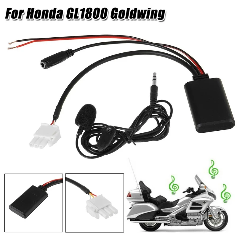 3Pin AUX аудио кабель адаптер Aux кабель Bluetooth главный чип для Honda Goldwing GL1800 5-12 В
3Pin AUX аудио кабель адаптер Aux кабель Bluetooth главный чип для Honda Goldwing GL1800 5-12 В