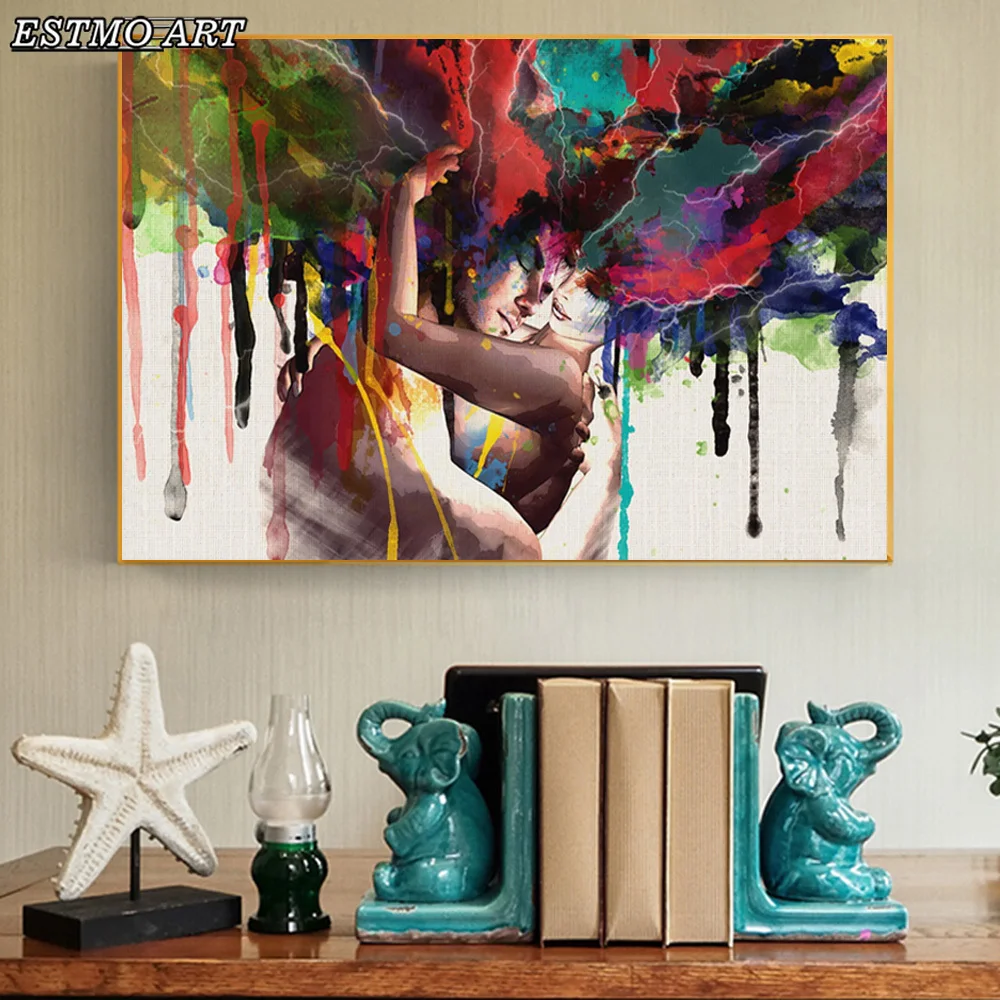 Canvas Paintings Wall Art Posters Prints Abstract Couple Huging Living Room Decoration Wall Pictures Modern Cuadros Home Decor
Canvas Paintings Wall Art Posters Prints Abstract Couple Huging Living Room Decoration Wall Pictures Modern Cuadros Home Decor