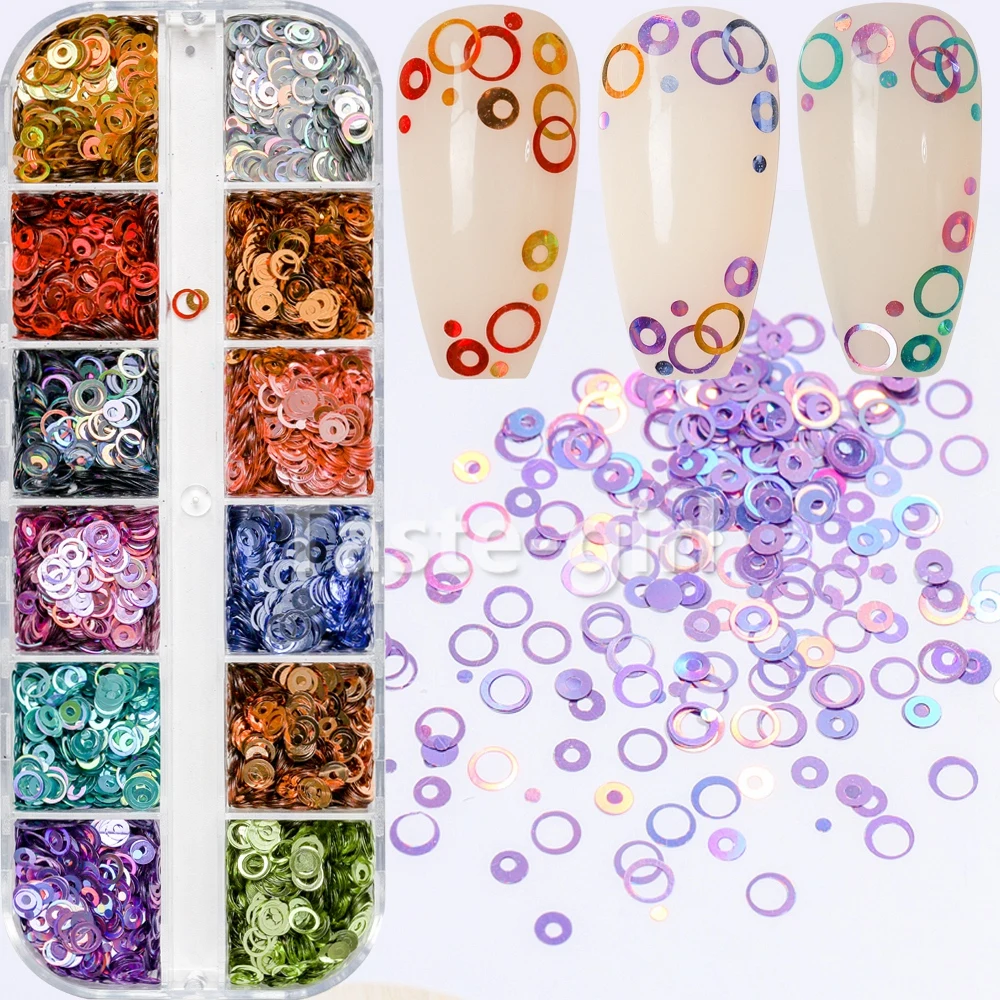 Mirror Sparkly Round Circle Nail Sequins Paillette Mixed Colors Nail Holographic Glitter 3D Flakes Slices Art Accessories
Mirror Sparkly Round Circle Nail Sequins Paillette Mixed Colors Nail Holographic Glitter 3D Flakes Slices Art Accessories