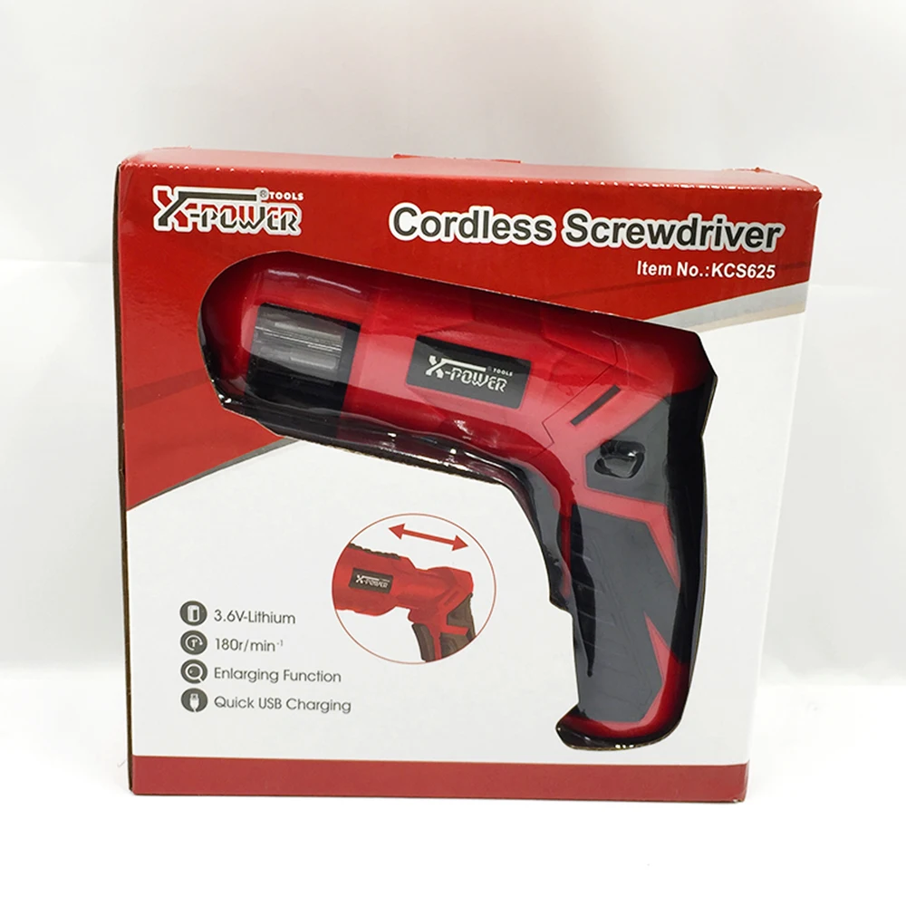 3.6V Cordless Screwdriver 180RPM Led Light Electric Screwdriver Household Screwdriver Electric Drill Cordless Drill Power Tools
3.6V Cordless Screwdriver 180RPM Led Light Electric Screwdriver Household Screwdriver Electric Drill Cordless Drill Power Tools