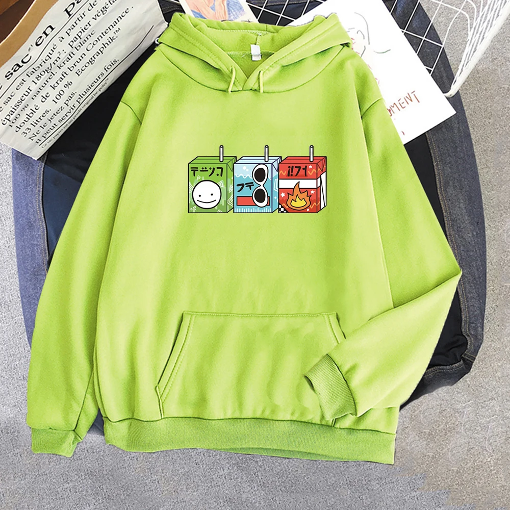 FAKUNTN Dream Team Juice Boxes Hoodie Dream Smp Aesthetic Oversized Harajuku Sweatshirts Womens Unisex Graphic Long Sleeve
FAKUNTN Dream Team Juice Boxes Hoodie Dream Smp Aesthetic Oversized Harajuku Sweatshirts Womens Unisex Graphic Long Sleeve