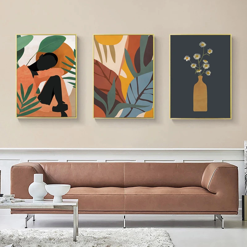 Nordic Posters and Prints Wall Pictures Abstract Girl Plant Leaf Vintage Cuadro Wall Art Canvas Painting for Living Room Decor
Nordic Posters and Prints Wall Pictures Abstract Girl Plant Leaf Vintage Cuadro Wall Art Canvas Painting for Living Room Decor