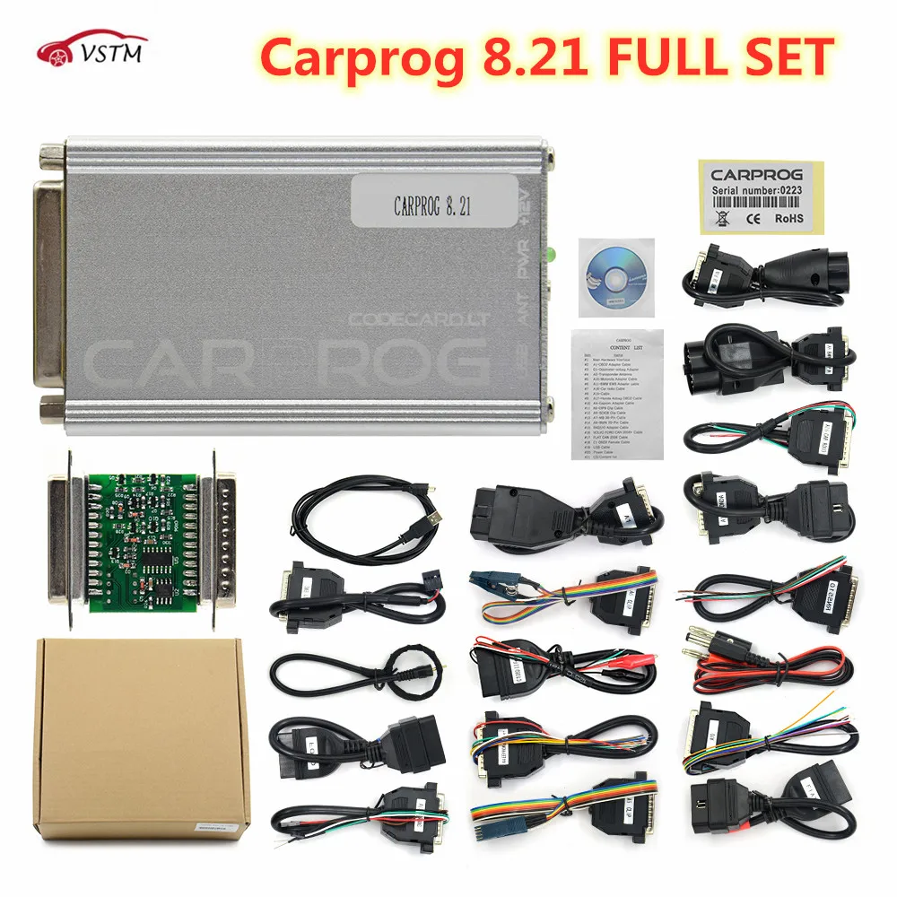 Carprog V8.21 с генератором ключей онлайн Программирование автомобиля Prog 8 21 и V10.05