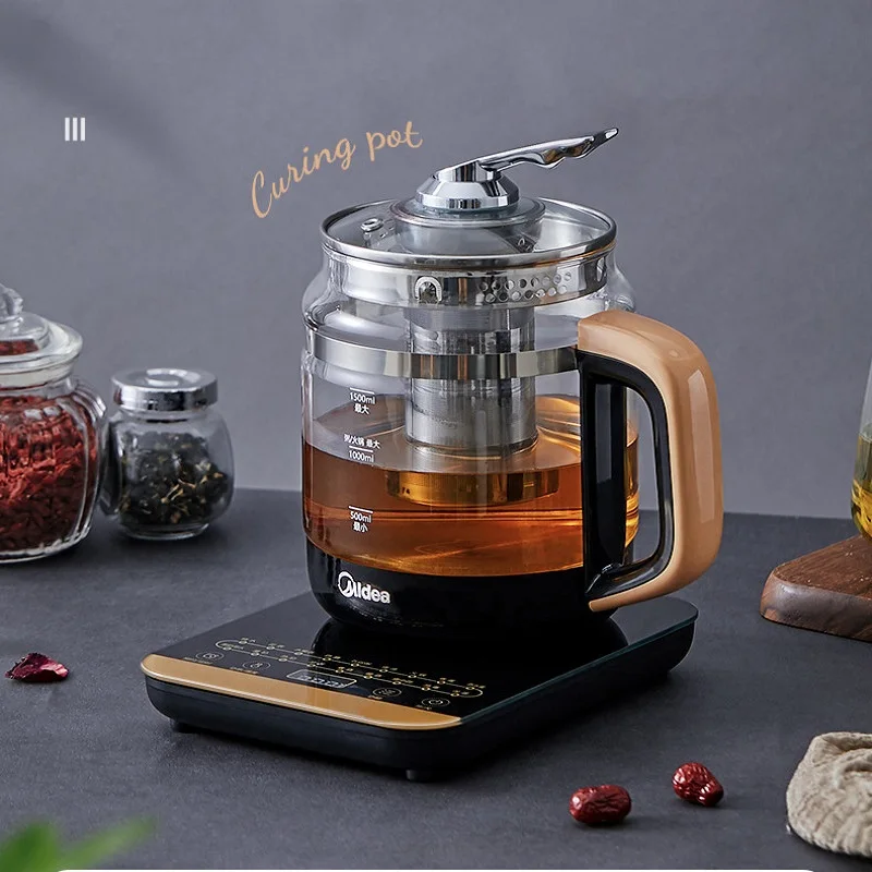 Midea Health Preserving Kettle Electric Kettle Intelligent Kettle Tea Cooker 1.5L with Filter Screen 220V
Midea Health Preserving Kettle Electric Kettle Intelligent Kettle Tea Cooker 1.5L with Filter Screen 220V