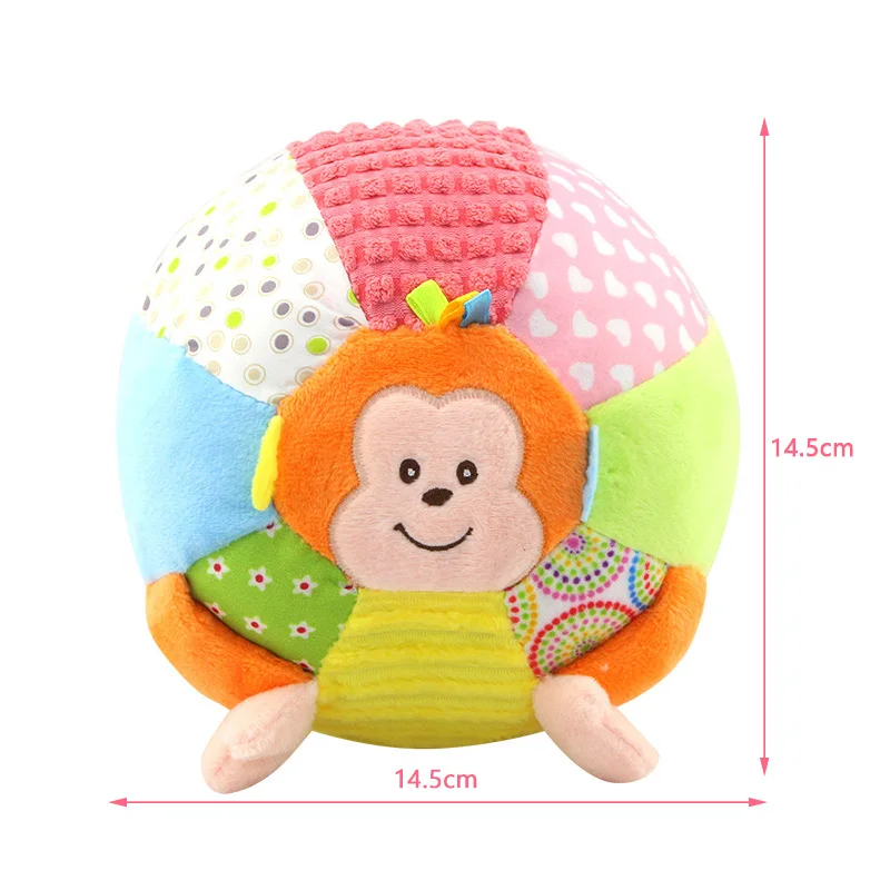 Baby Toys Animal Ball Soft Plush Baby Mobile Toys With Sound Baby Rattle Body Building Ball Newborn Educational Toys
Baby Toys Animal Ball Soft Plush Baby Mobile Toys With Sound Baby Rattle Body Building Ball Newborn Educational Toys