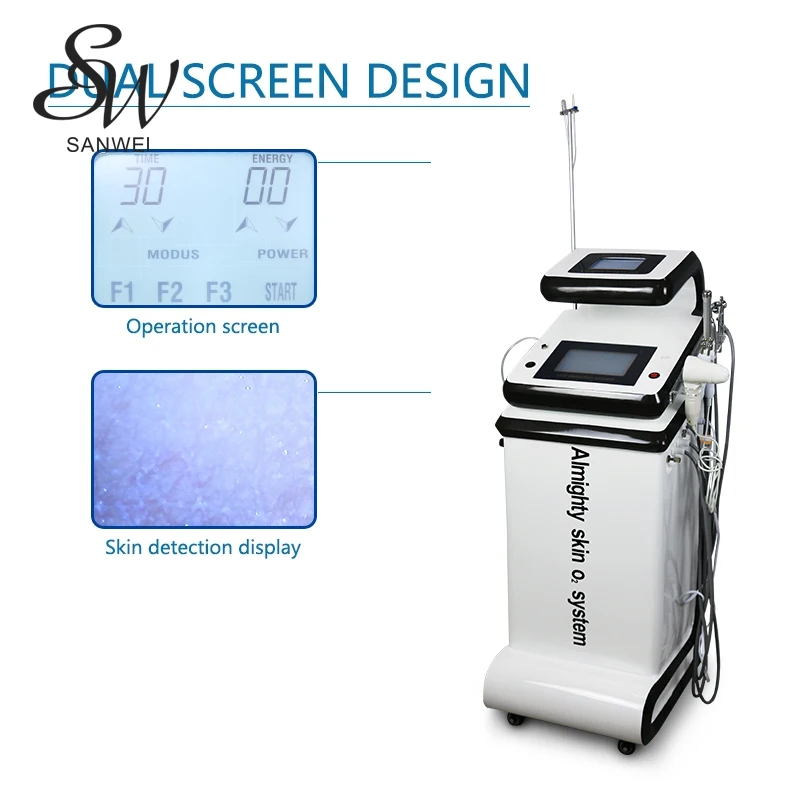 Water Oxygen Jet Peel facial Machine Multifunction Skin Care Facial Machine
Water Oxygen Jet Peel facial Machine Multifunction Skin Care Facial Machine