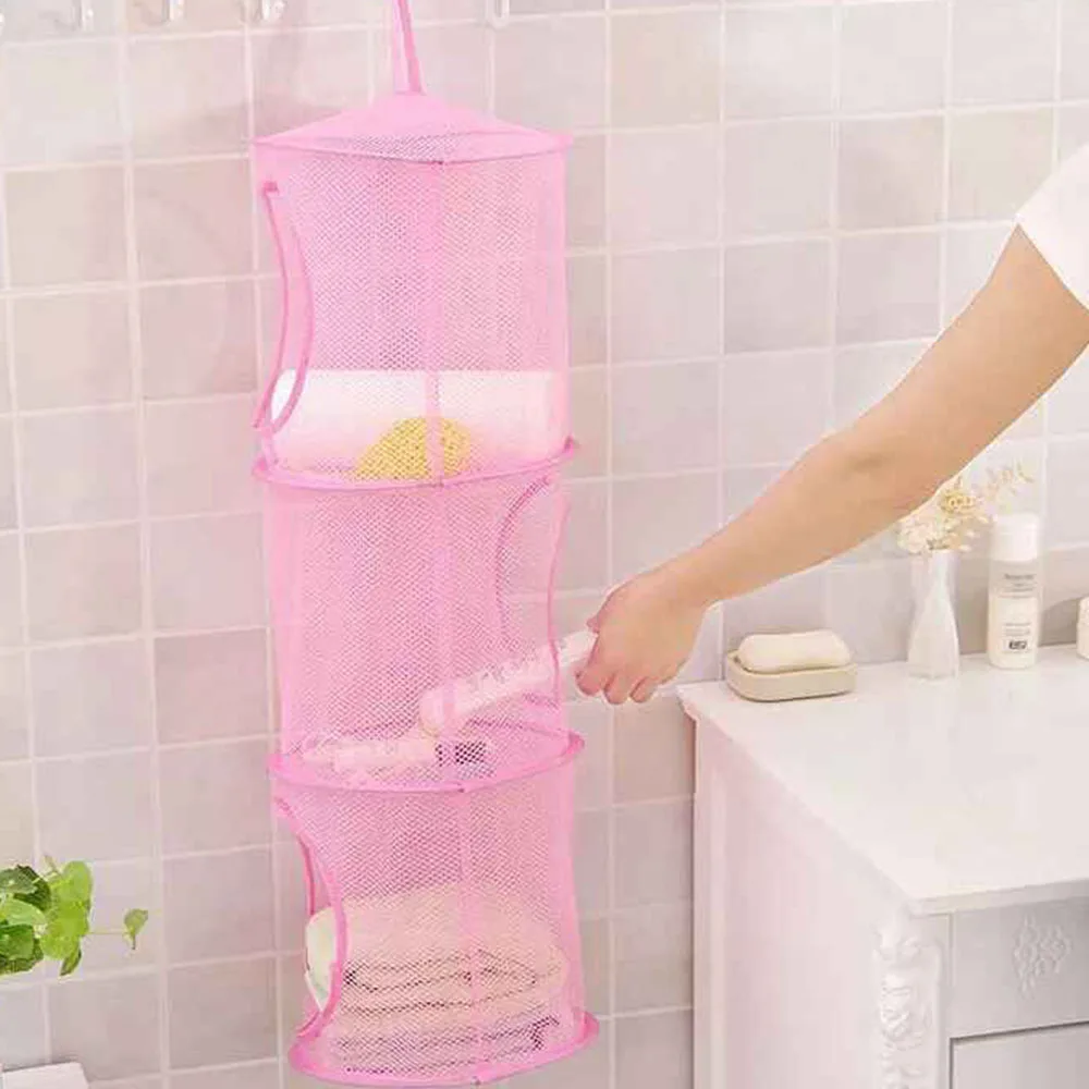 Foldable 3 Shelf Hanging Storage Net Kids Toy Organizer Bag Cylindrical Storage Basket for Home Wall Door Closet Store
Foldable 3 Shelf Hanging Storage Net Kids Toy Organizer Bag Cylindrical Storage Basket for Home Wall Door Closet Store