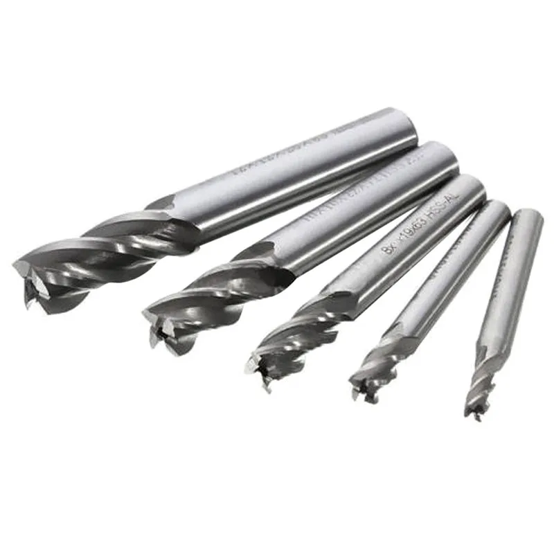5Pcs/Set 4-12mm HSS CNC Carbide Straight Shank 4 Flute End Mill Cutter Drill Rotray Bit Milling Cutter
5Pcs/Set 4-12mm HSS CNC Carbide Straight Shank 4 Flute End Mill Cutter Drill Rotray Bit Milling Cutter