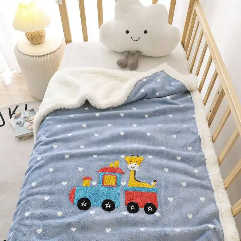 Baby Plush Blanket Throws Children Boys Kids Gift Throw 90*110cm Sofa Bed Cover Bed Sheet Warm Soft Bebe Bedding Blankets
Baby Plush Blanket Throws Children Boys Kids Gift Throw 90*110cm Sofa Bed Cover Bed Sheet Warm Soft Bebe Bedding Blankets