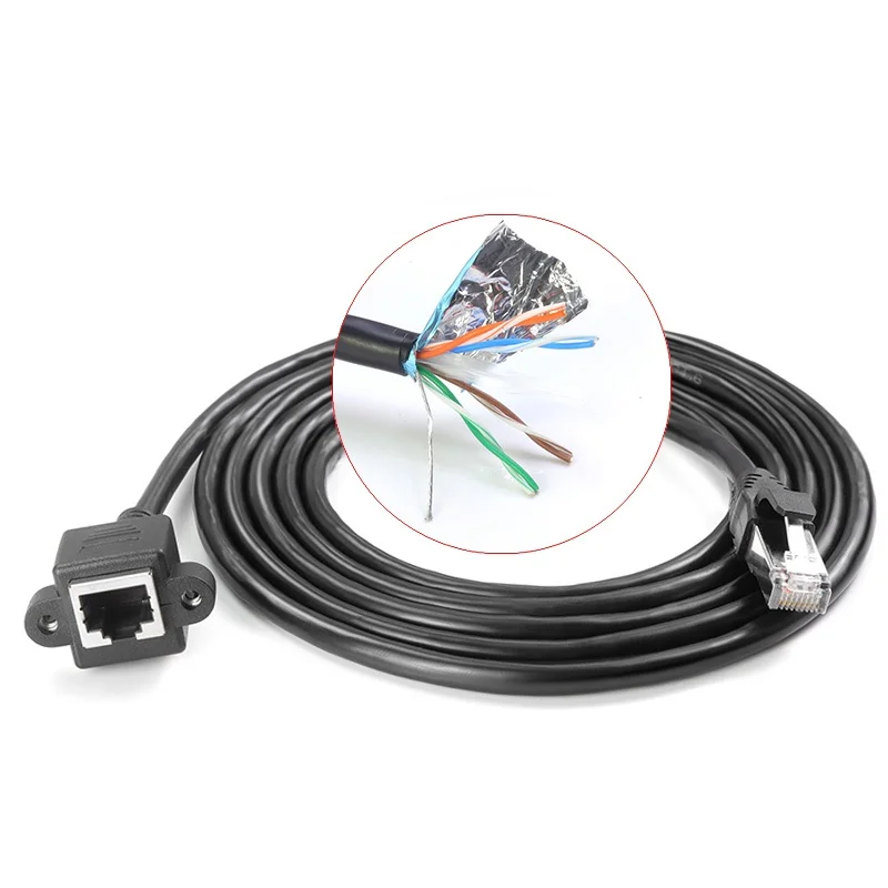 Кабель Ethernet CAT6 из чистой меди, кабель Ethernet RJ45, штекер-гнездо, удлинитель, медная сетевая линия с отверстиями для винтов, с кристальным корпус...
Кабель Ethernet CAT6 из чистой меди, кабель Ethernet RJ45, штекер-гнездо, удлинитель, медная сетевая линия с отверстиями для винтов, с кристальным корпус...