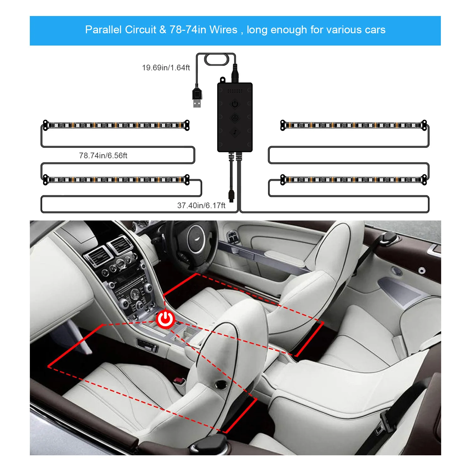Light string led bluetooth atmosphere light foot atmosphere light strip colorful RGB music light strip remote control decorative
Light string led bluetooth atmosphere light foot atmosphere light strip colorful RGB music light strip remote control decorative