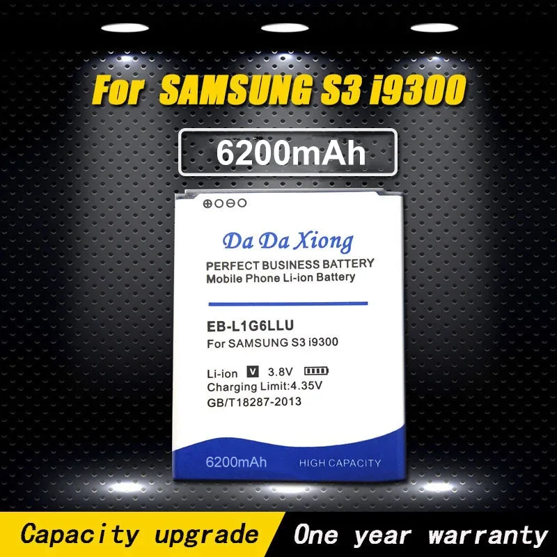 

High quality 6200mAh EB-L1G6LLU Battery for Samsung Galaxy S3 Grand Neo SIII i9300 i9300i i9308 i9305 i9082 i9080 i9060 i9301